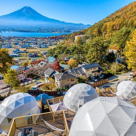Mt.Fujiグランピングテラス　嶺乃華 Hotel Fujikawaguchiko Ngoại thất bức ảnh