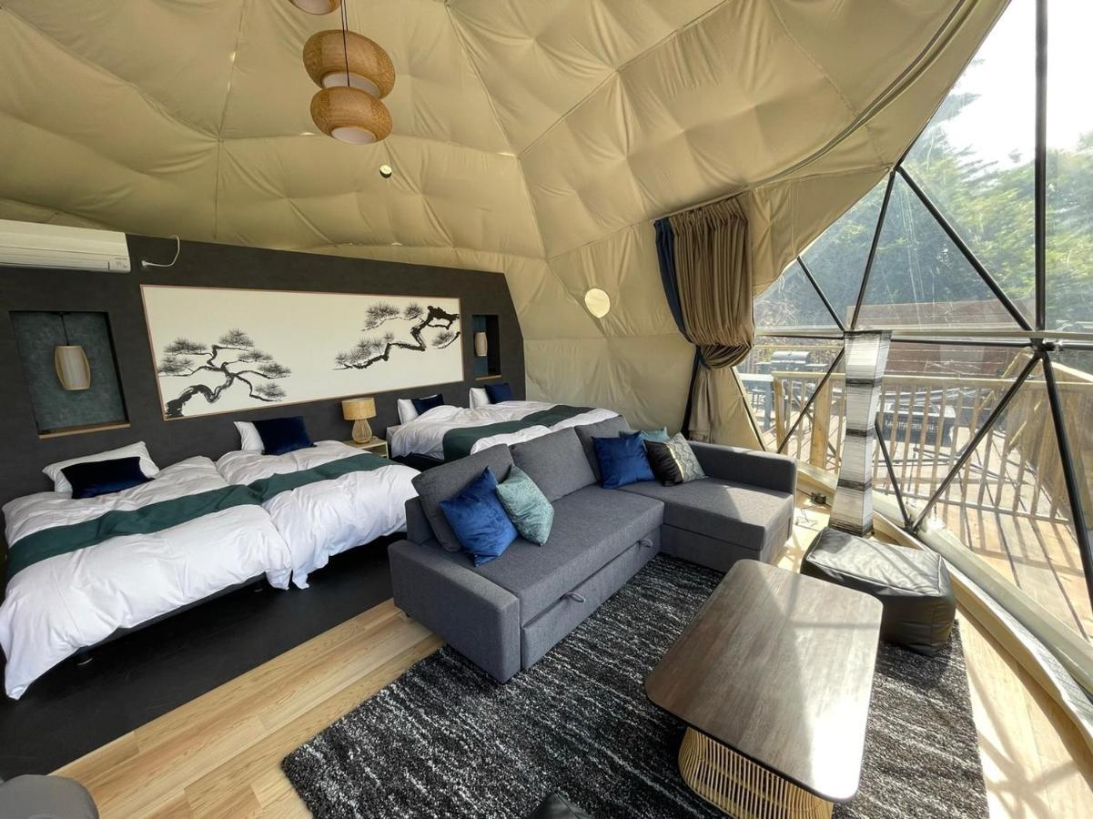 Mt.Fujiグランピングテラス　嶺乃華 Hotel Fujikawaguchiko Ngoại thất bức ảnh