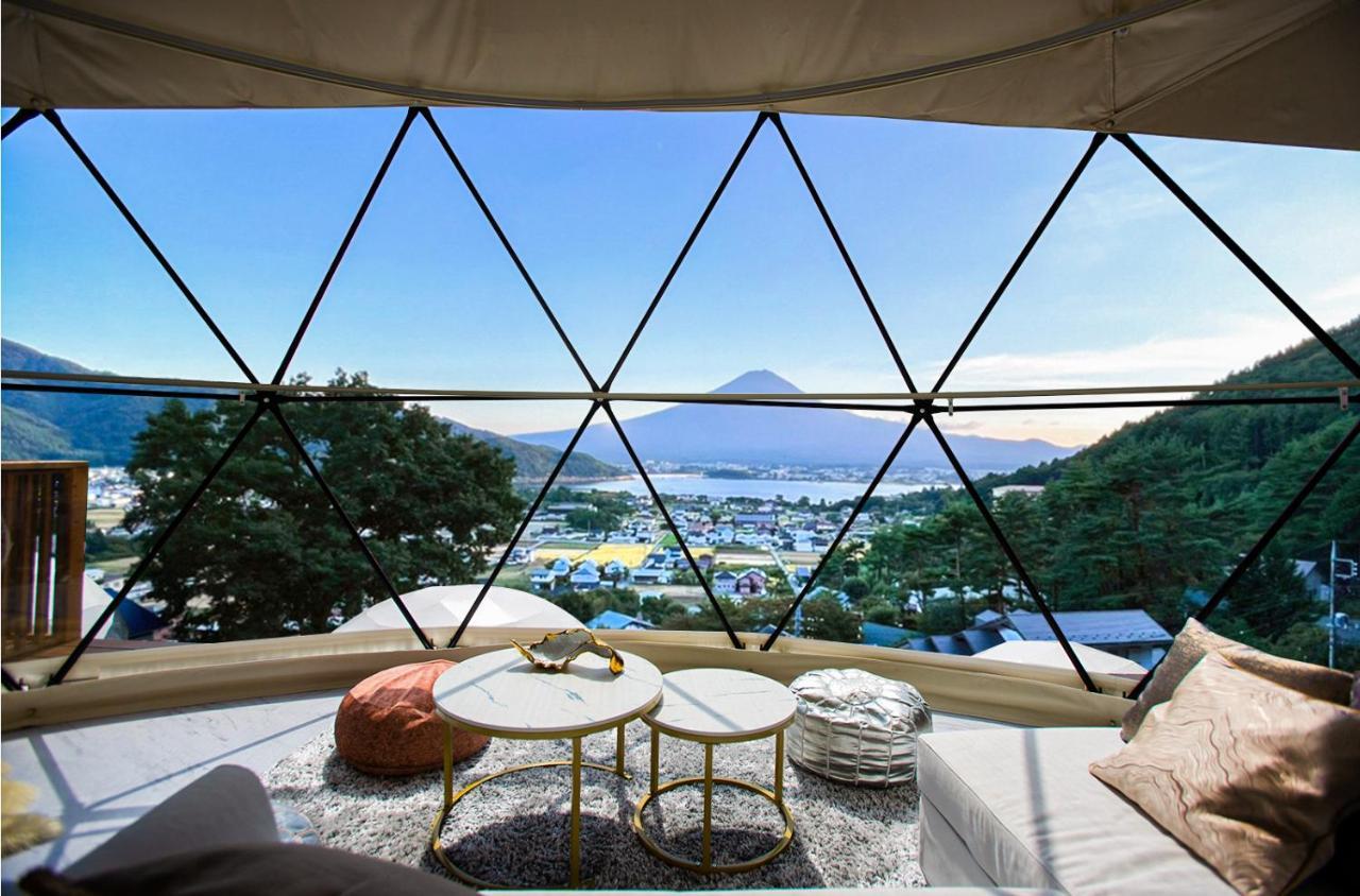 Mt.Fujiグランピングテラス　嶺乃華 Hotel Fujikawaguchiko Ngoại thất bức ảnh