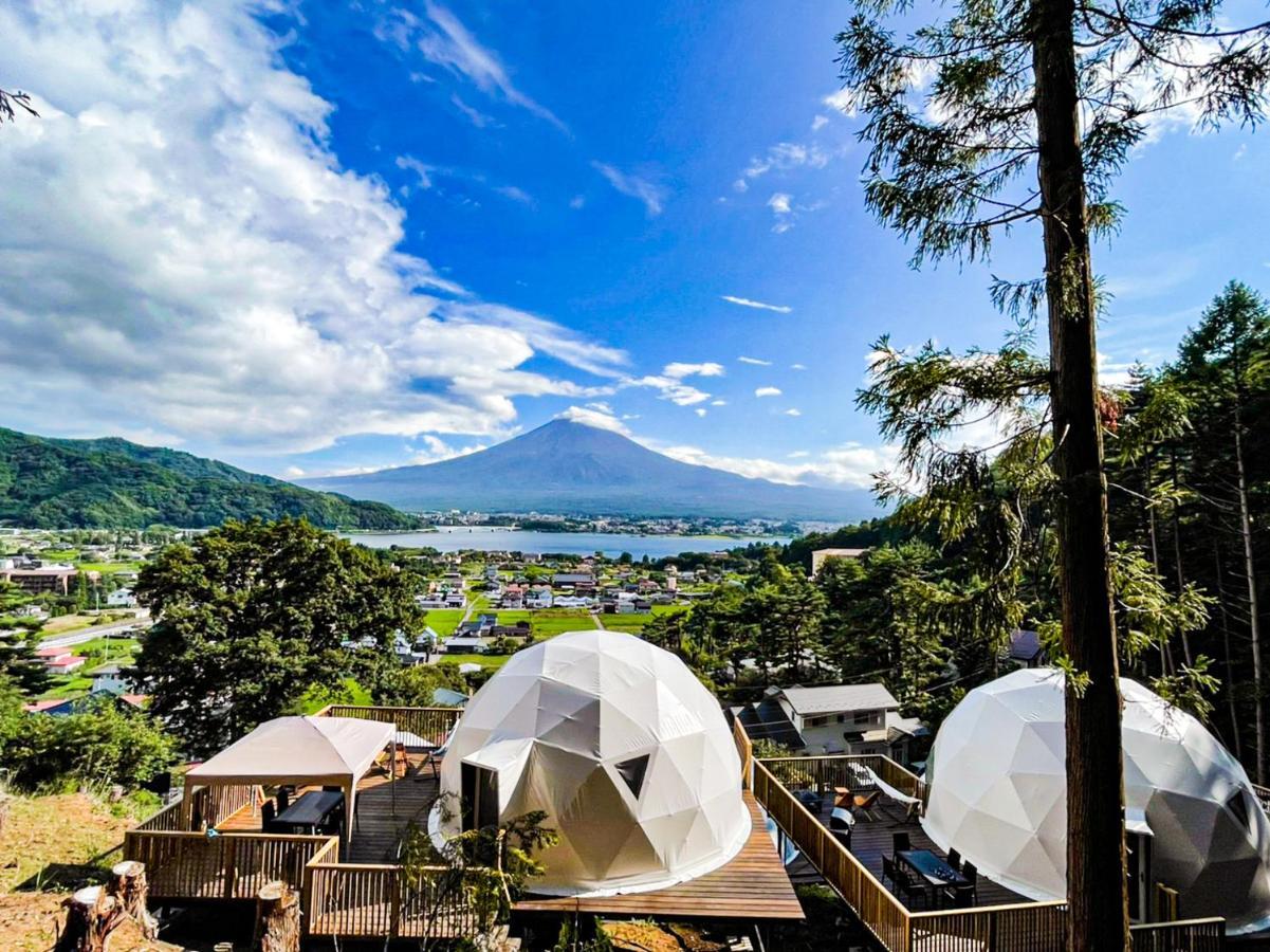 Mt.Fujiグランピングテラス　嶺乃華 Hotel Fujikawaguchiko Ngoại thất bức ảnh