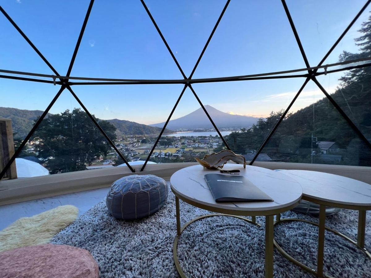 Mt.Fujiグランピングテラス　嶺乃華 Hotel Fujikawaguchiko Ngoại thất bức ảnh