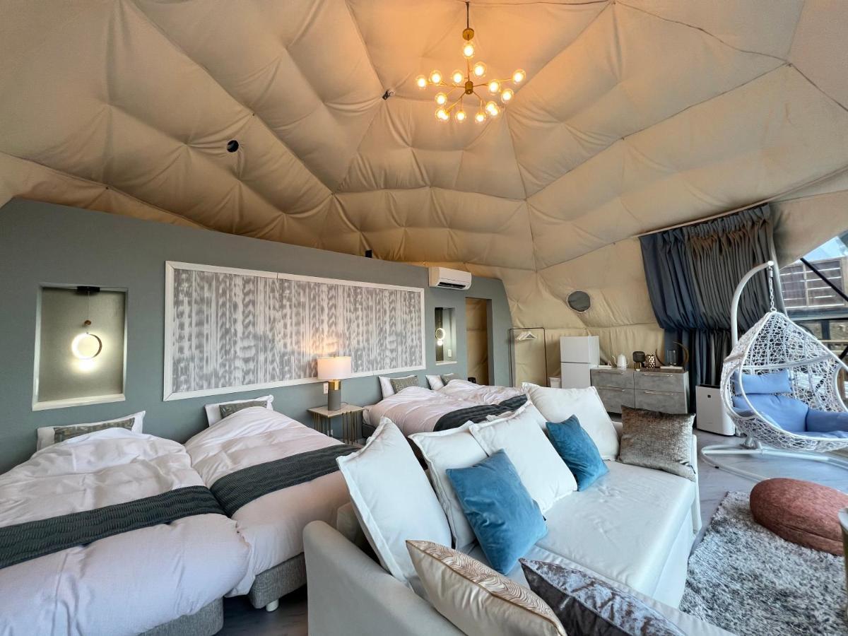 Mt.Fujiグランピングテラス　嶺乃華 Hotel Fujikawaguchiko Ngoại thất bức ảnh