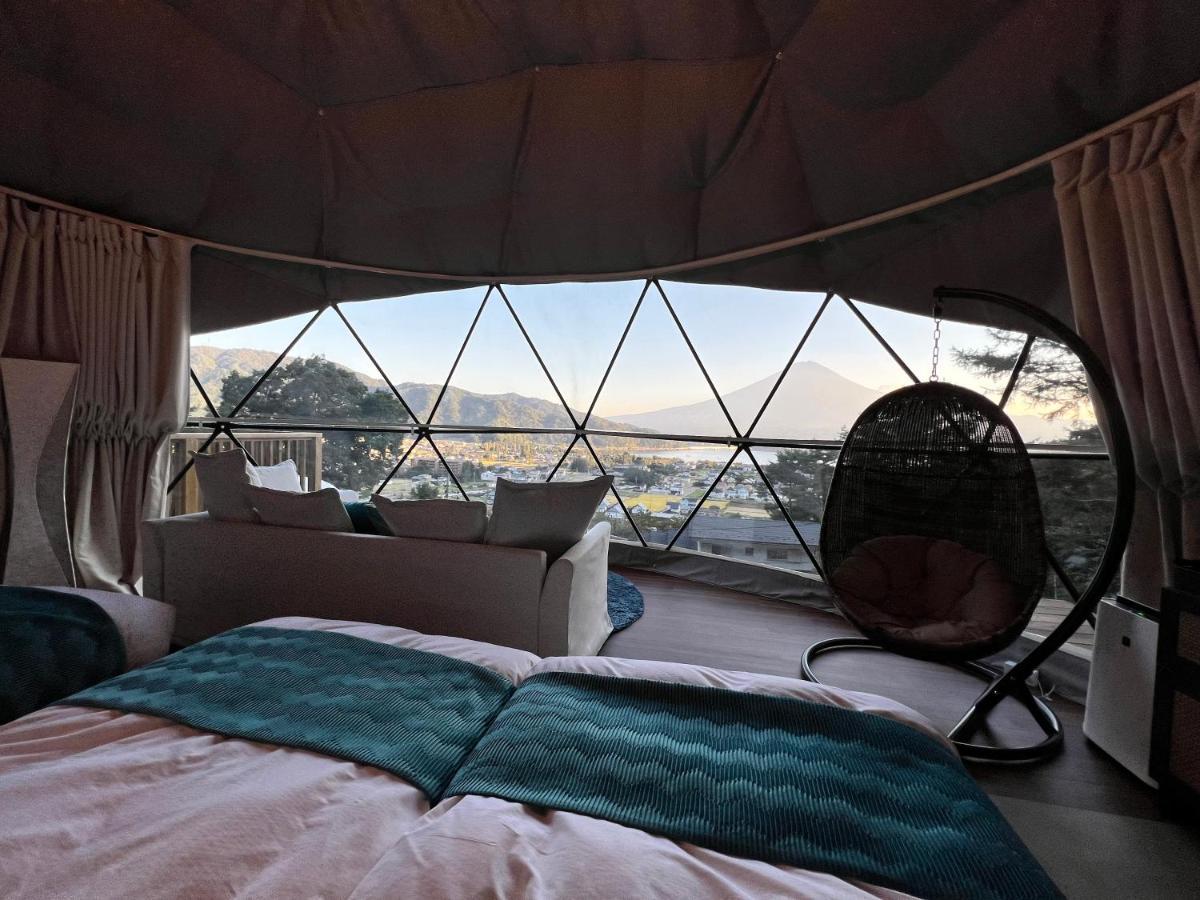 Mt.Fujiグランピングテラス　嶺乃華 Hotel Fujikawaguchiko Ngoại thất bức ảnh