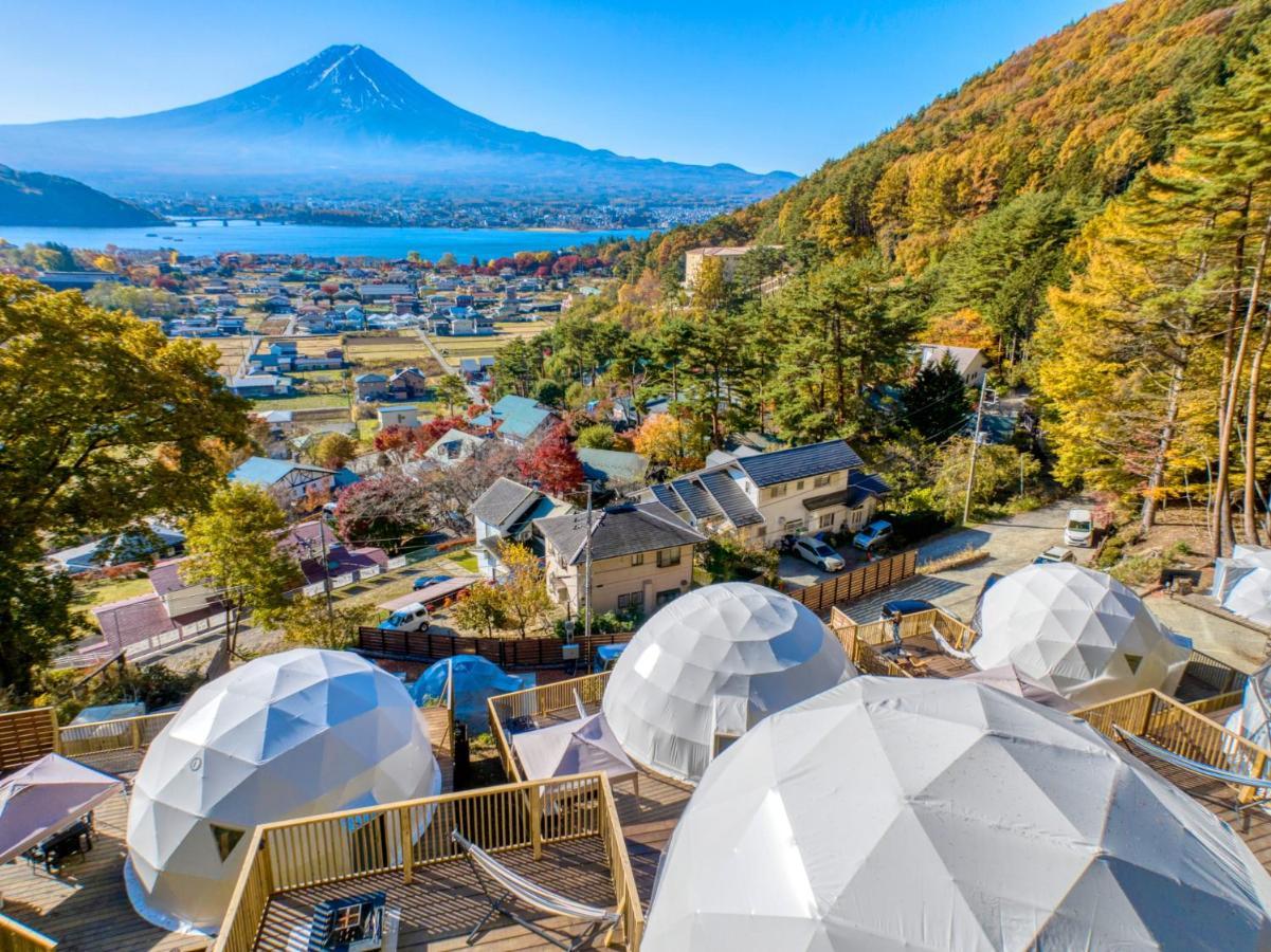 Mt.Fujiグランピングテラス　嶺乃華 Hotel Fujikawaguchiko Ngoại thất bức ảnh