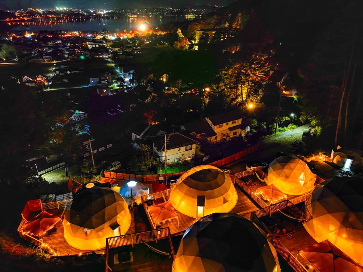 Mt.Fujiグランピングテラス　嶺乃華 Hotel Fujikawaguchiko Ngoại thất bức ảnh