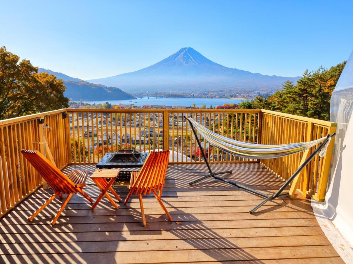 Mt.Fujiグランピングテラス　嶺乃華 Hotel Fujikawaguchiko Ngoại thất bức ảnh