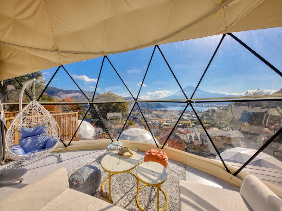 Mt.Fujiグランピングテラス　嶺乃華 Hotel Fujikawaguchiko Ngoại thất bức ảnh