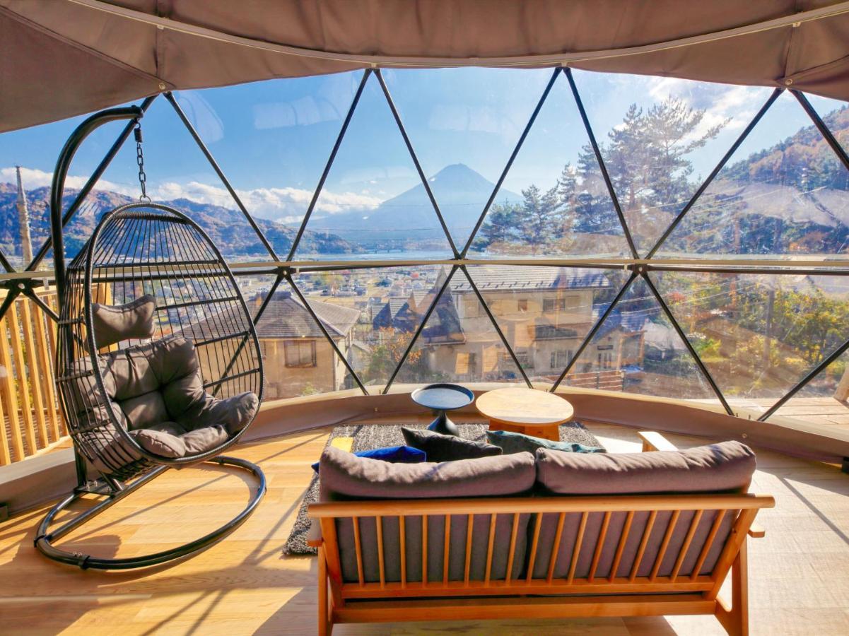 Mt.Fujiグランピングテラス　嶺乃華 Hotel Fujikawaguchiko Ngoại thất bức ảnh