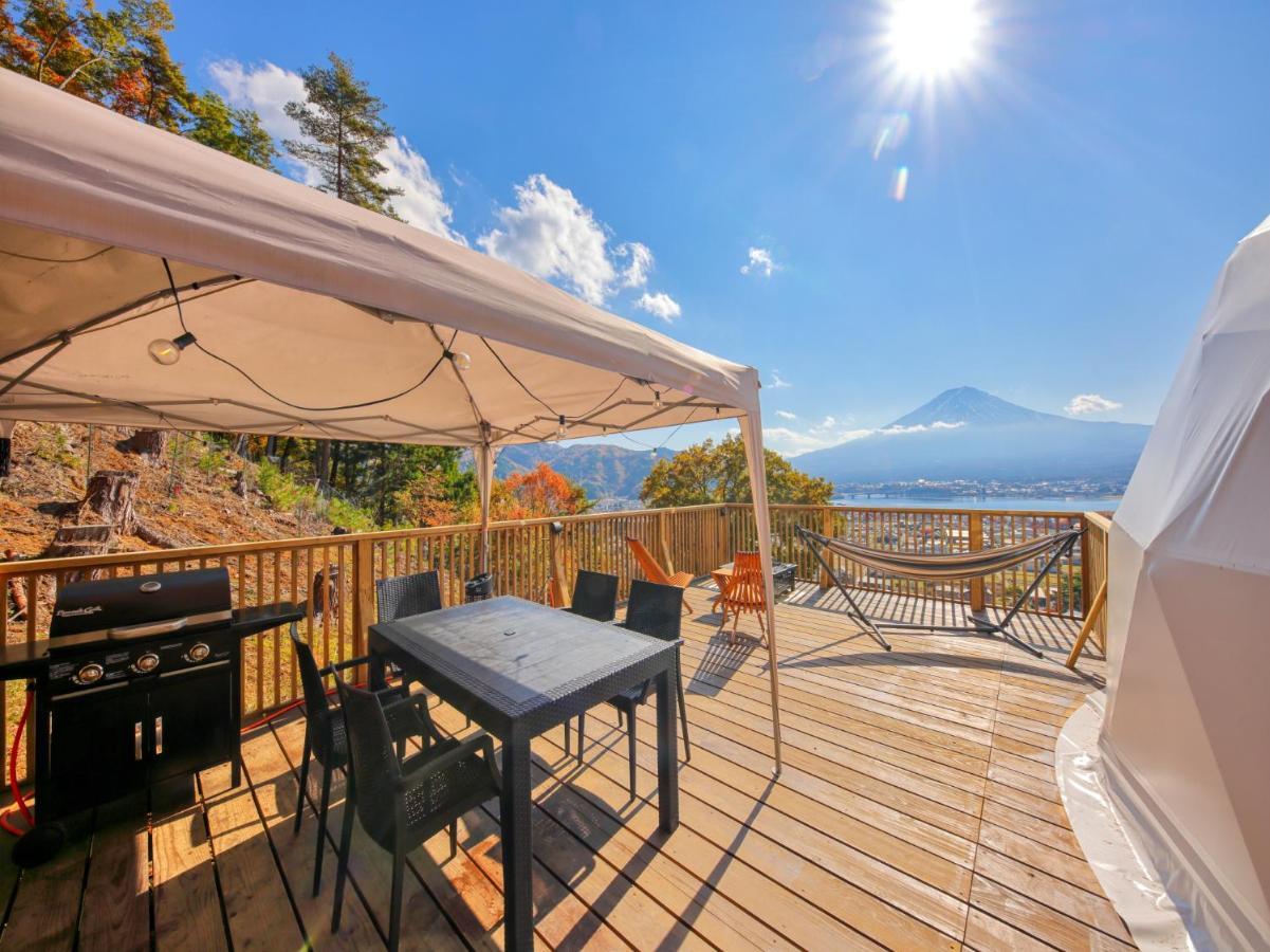 Mt.Fujiグランピングテラス　嶺乃華 Hotel Fujikawaguchiko Ngoại thất bức ảnh